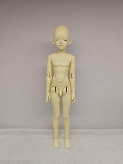 1/4 boy doll white skin with glass eyes