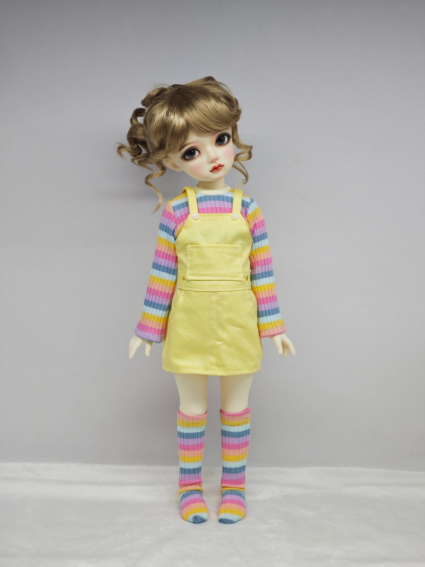 1/4 girl doll Alice super kid version with makeup, wig and dress