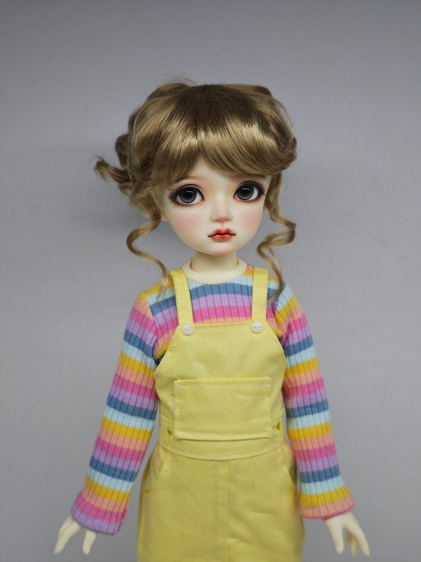 1/4 girl doll Alice super kid version with makeup, wig and dress