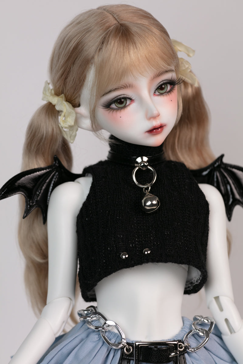 1/4 girl doll Elaine in white skin with fullset human version