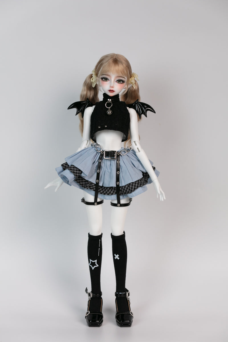 1/4 girl doll Elaine in white skin with fullset human version