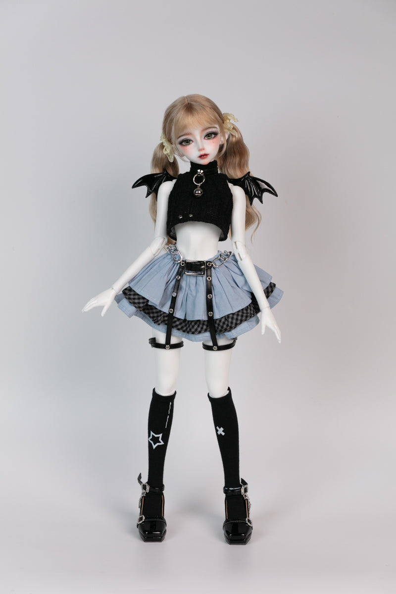 1/4 girl doll Elaine in white skin with fullset human version