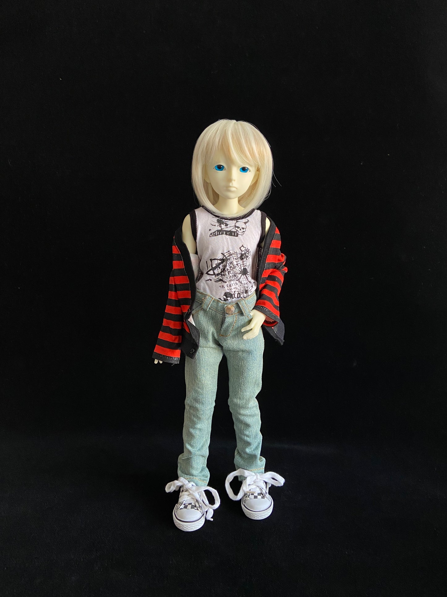 1/4 boy doll Henry with shown items