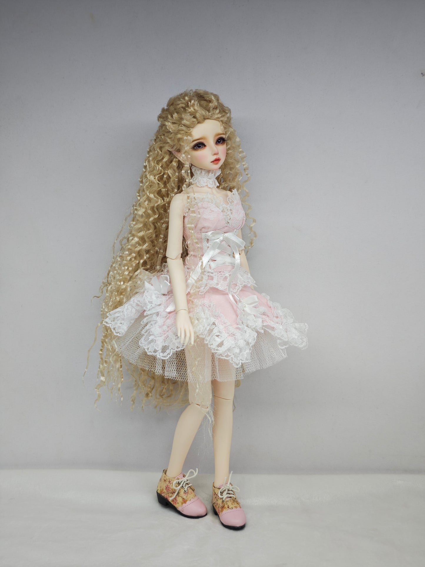 1/4 girl elf doll Elaine in normal skin with fullset