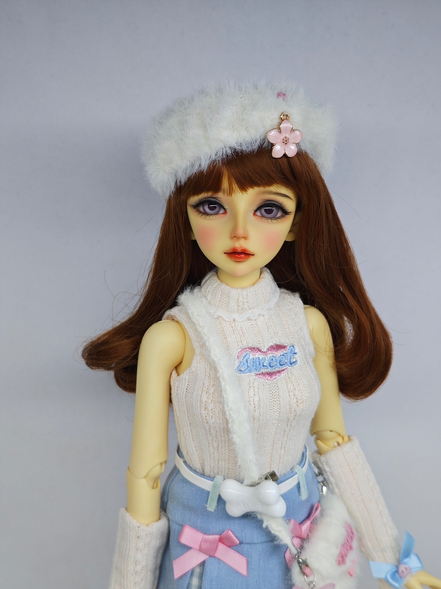 1/4 girl doll Elaine in normal skin with fullset