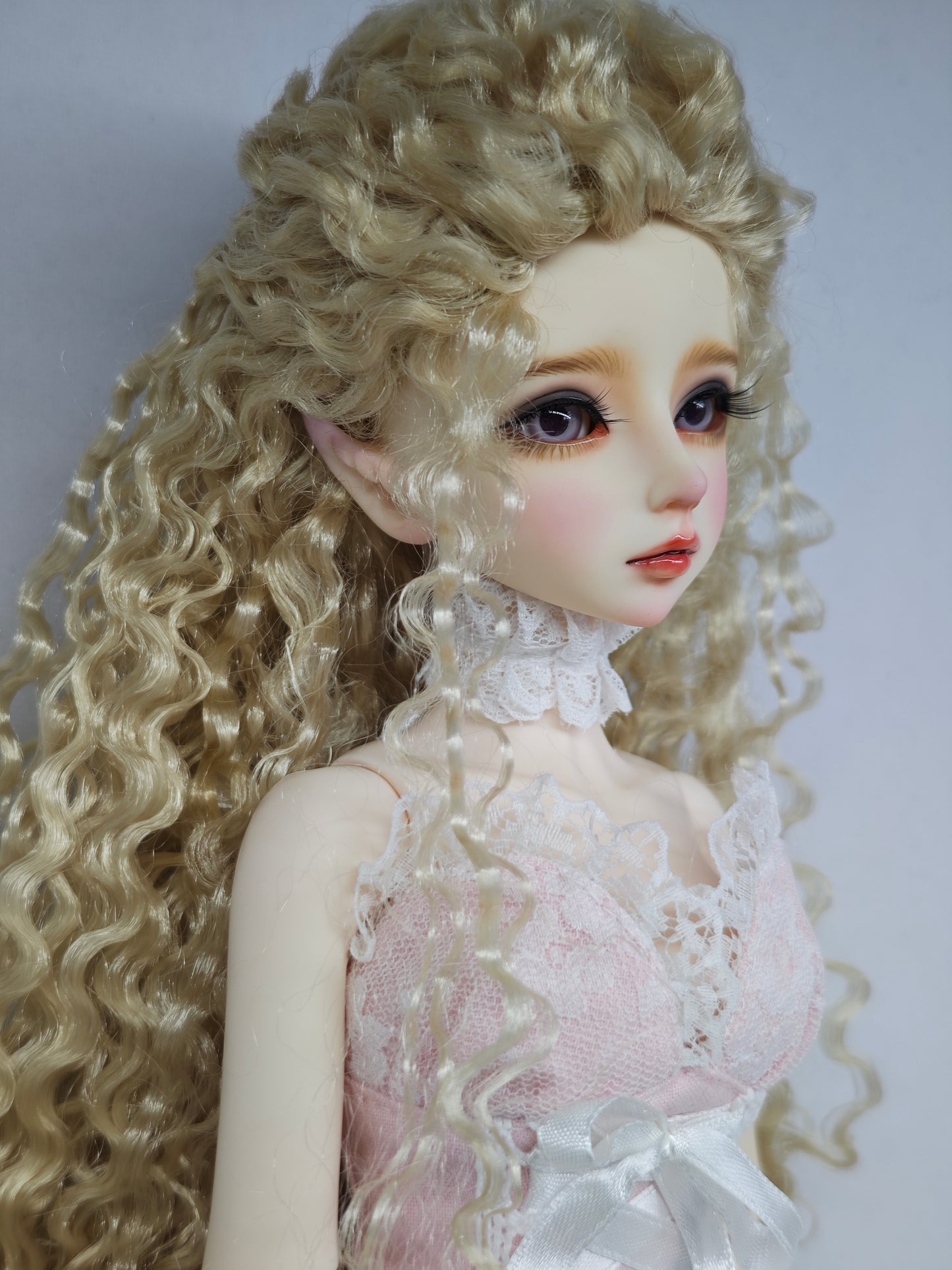 1/4 girl elf doll Elaine in normal skin with fullset