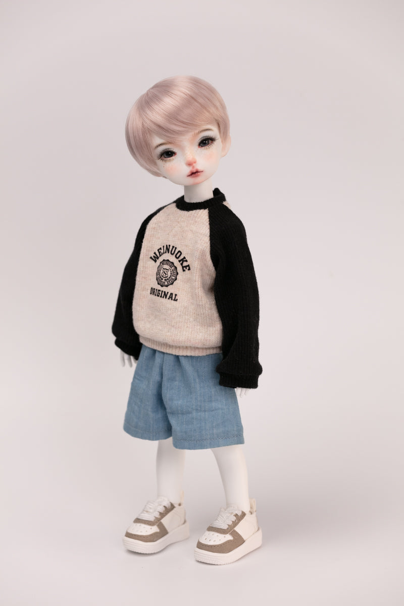 1/6 boy doll Tao zi in white skin with fullset