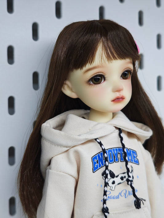 1/6 28cm girl doll Alice in normal skin with makeup