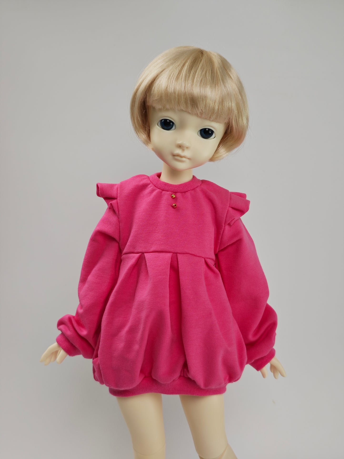 1/4 girl doll Gloria super kid version no makeup with wig and dress