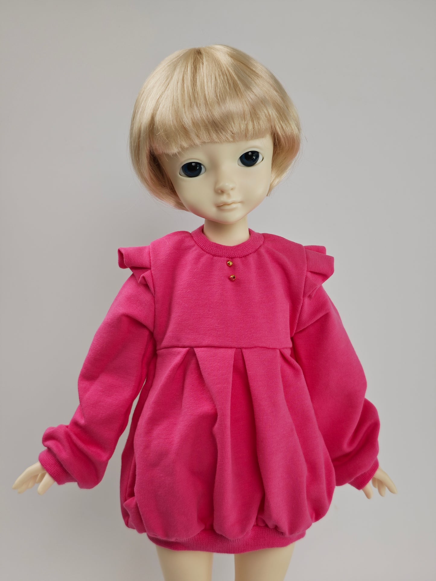 1/4 girl doll Gloria super kid version no makeup with wig and dress