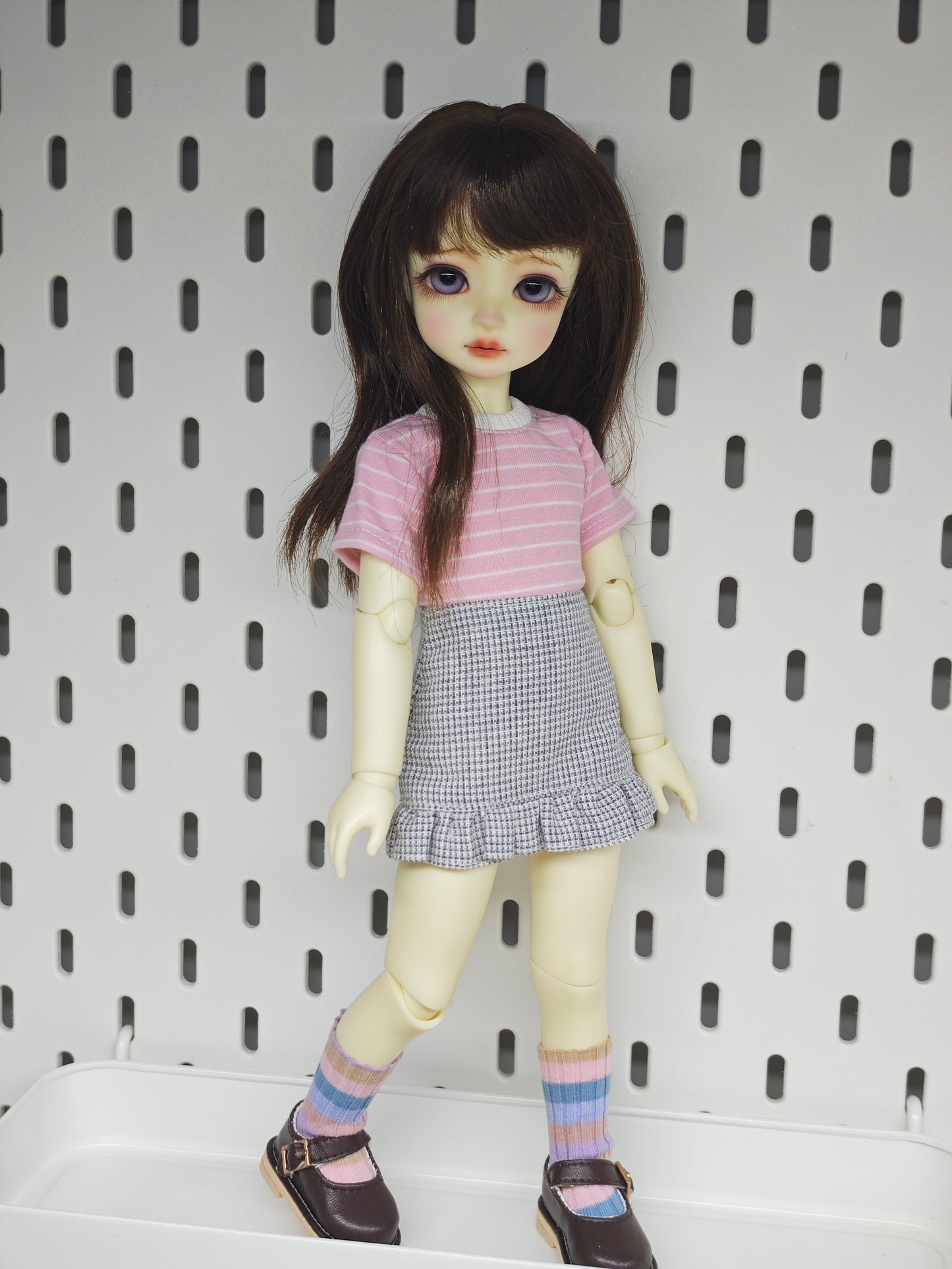 1/6 30cm girl doll Gloria in white skin with makeup