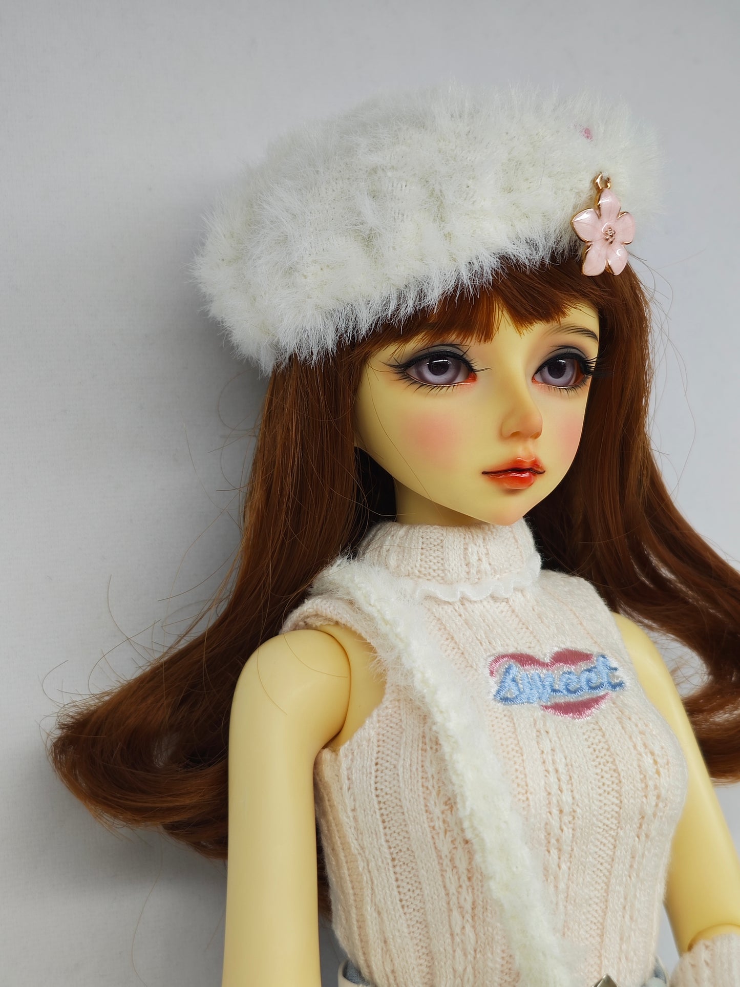 1/4 girl doll Elaine in normal skin with fullset