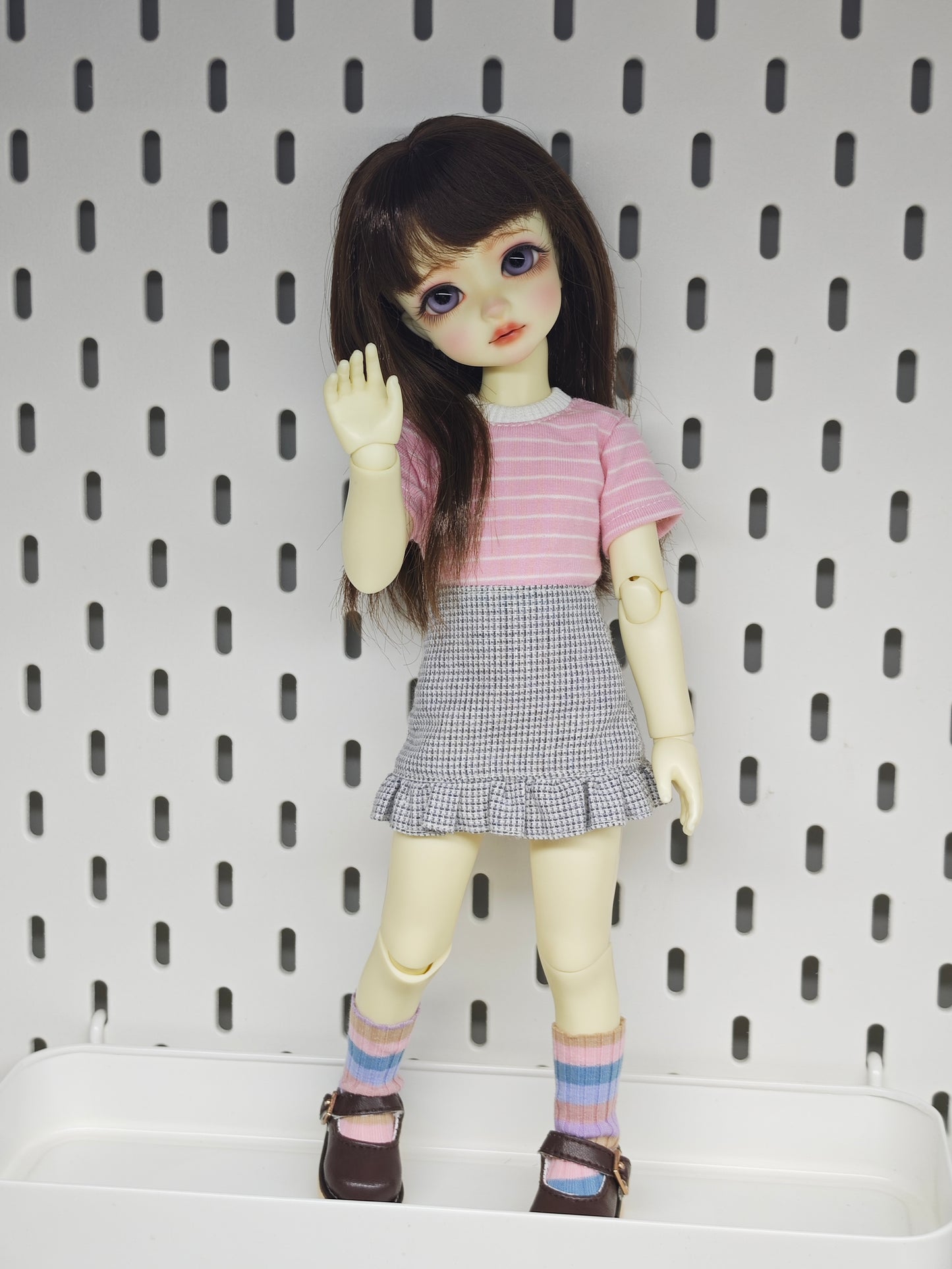 1/6 30cm girl doll Gloria in white skin with makeup