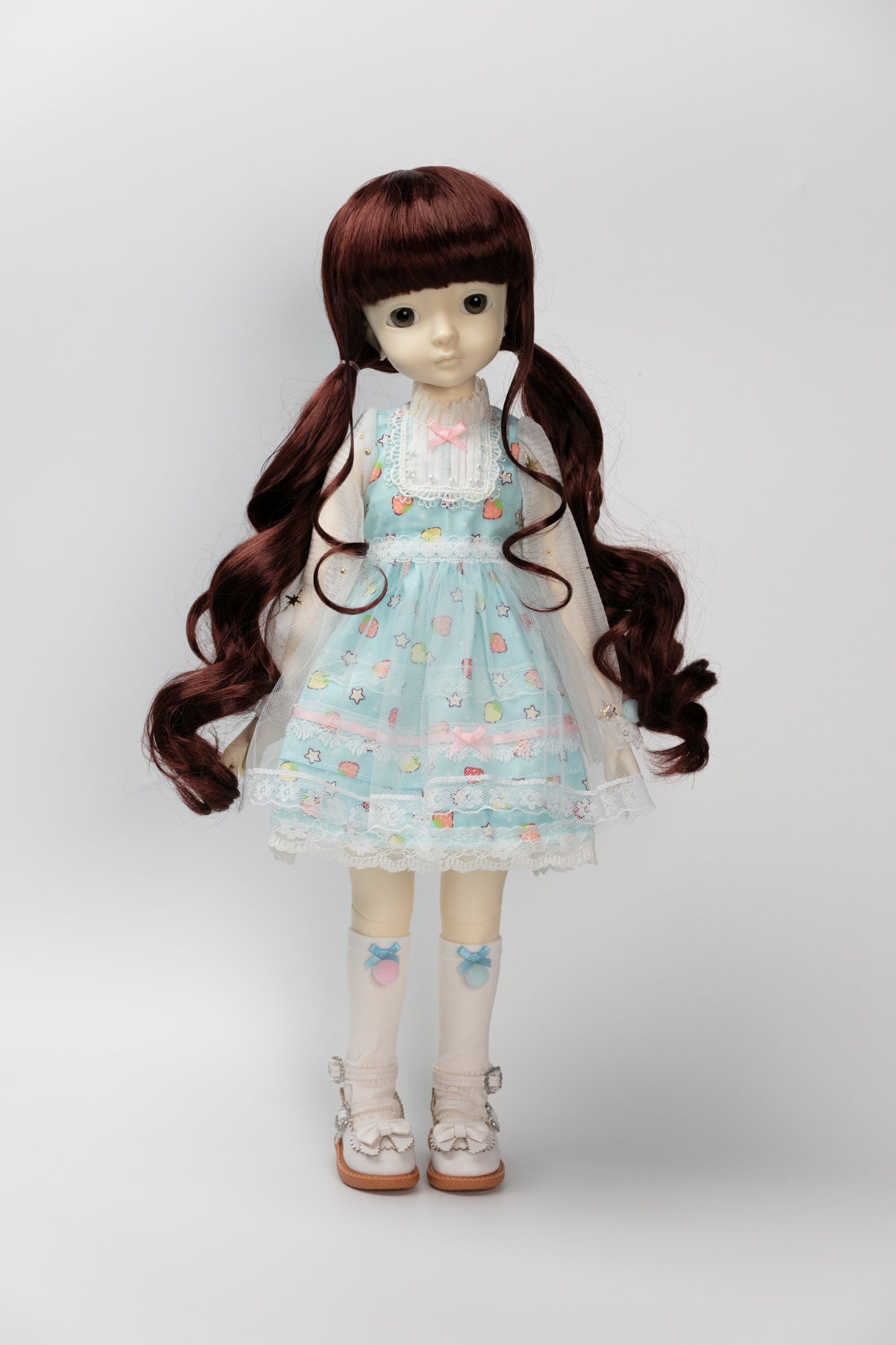 Fullset 1/4 girl doll Gloria super kid version no makeup