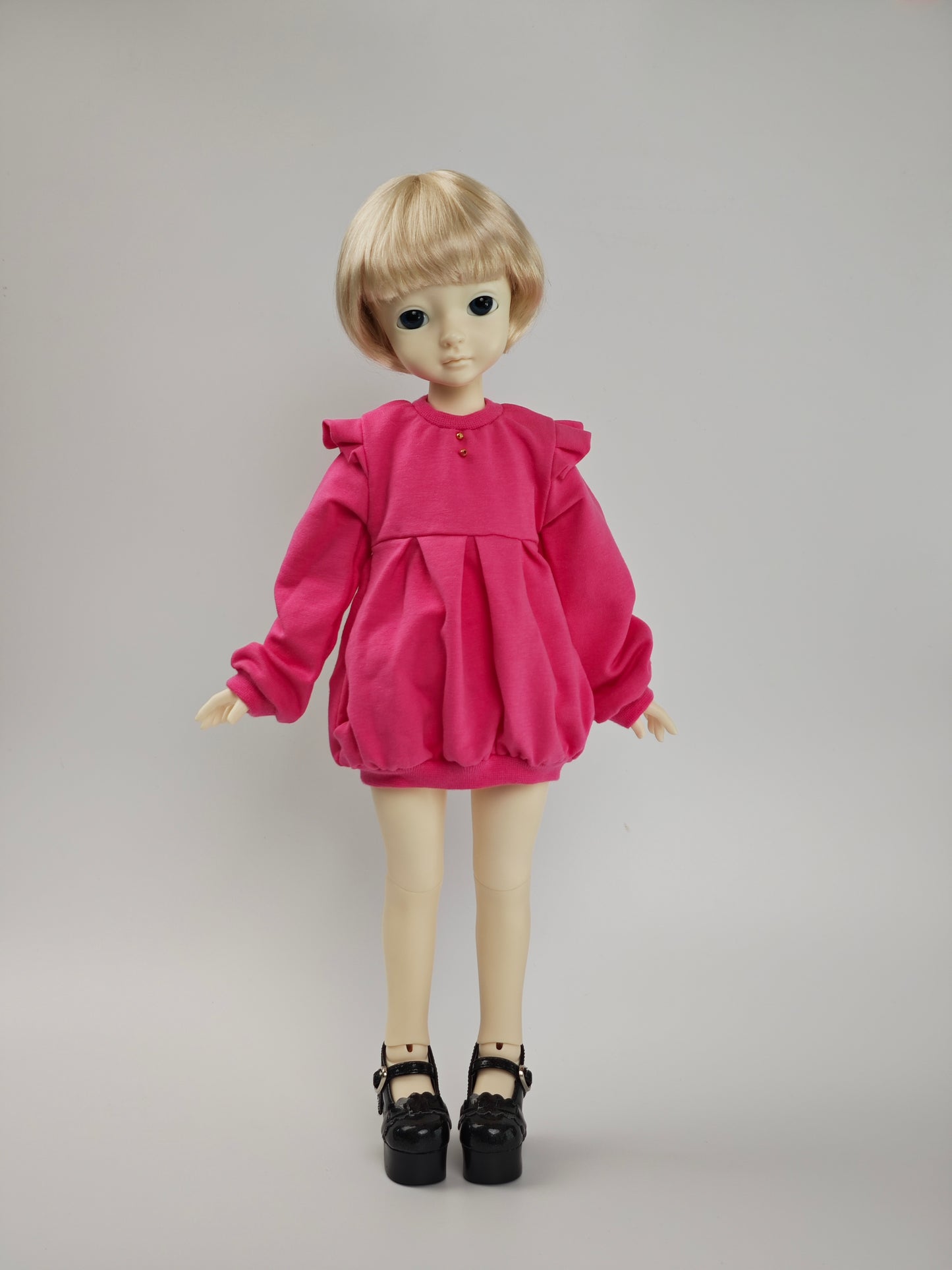 1/4 girl doll Gloria super kid version no makeup with wig and dress