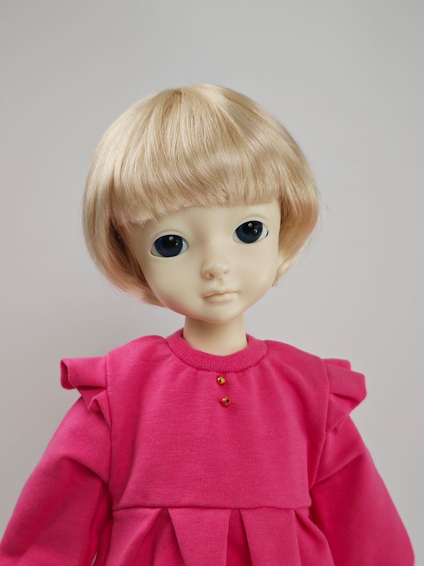 1/4 girl doll Gloria super kid version no makeup with wig and dress