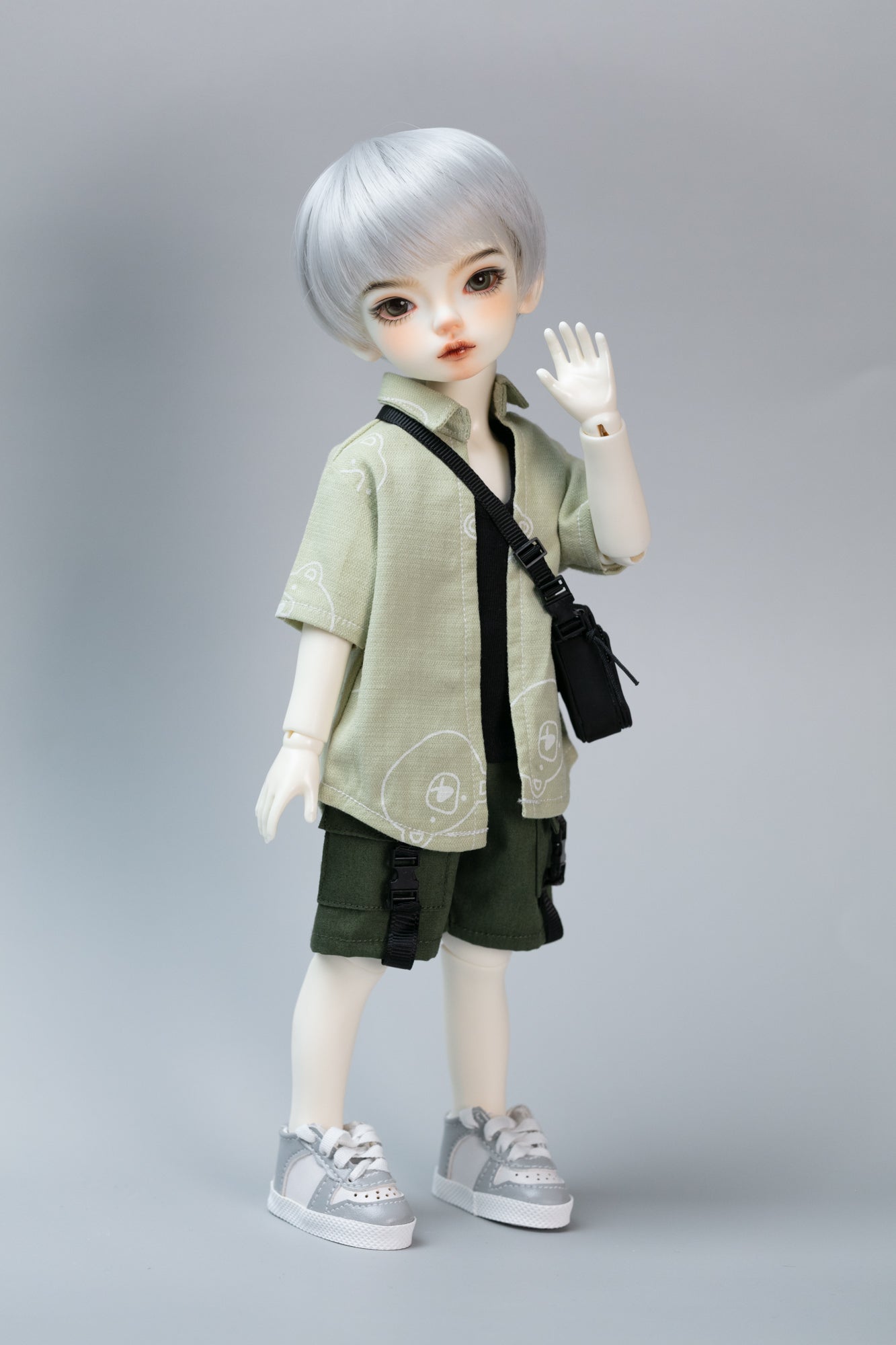 1/6 boy doll Xiao Bei in white skin with fullset