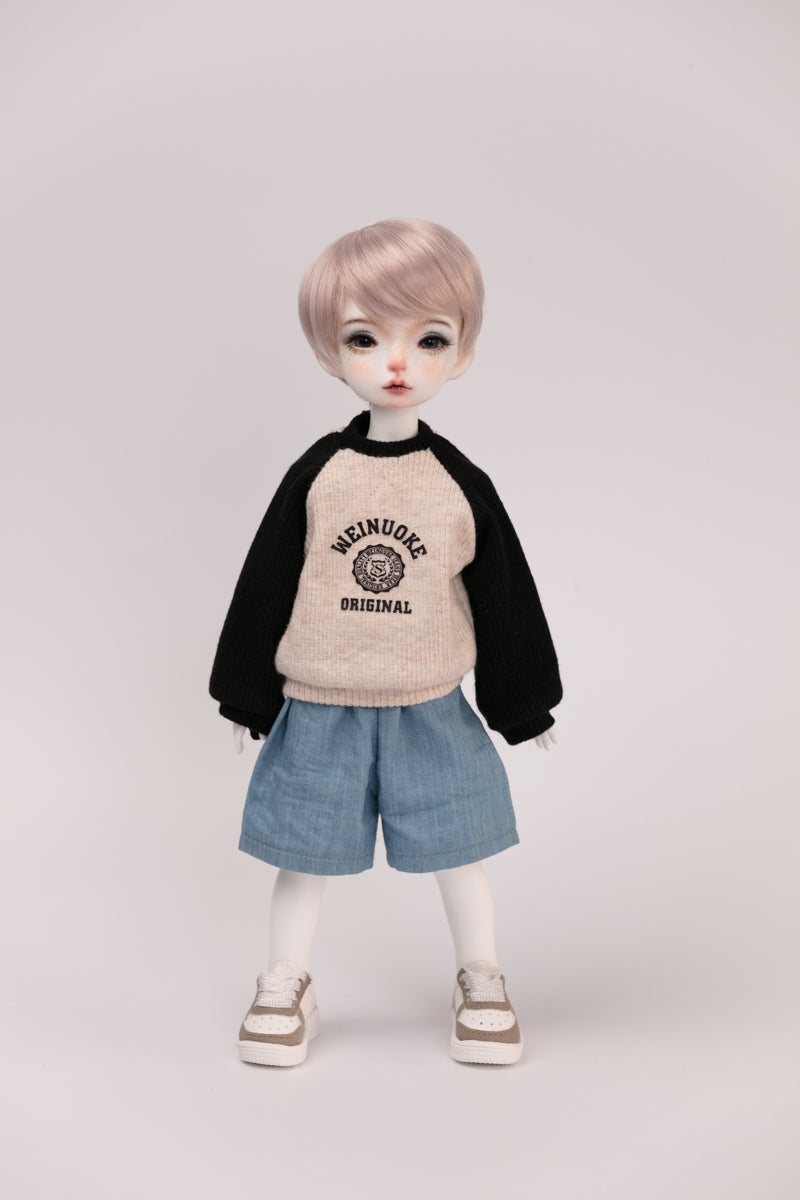 1/6 boy doll Tao zi in white skin with fullset