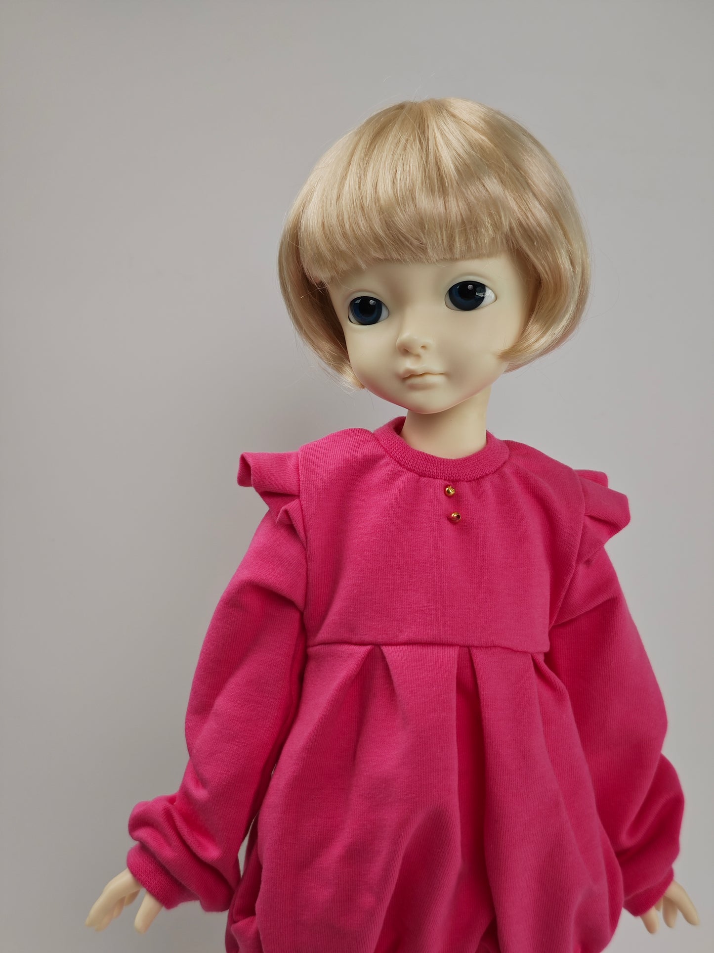 1/4 girl doll Gloria super kid version no makeup with wig and dress
