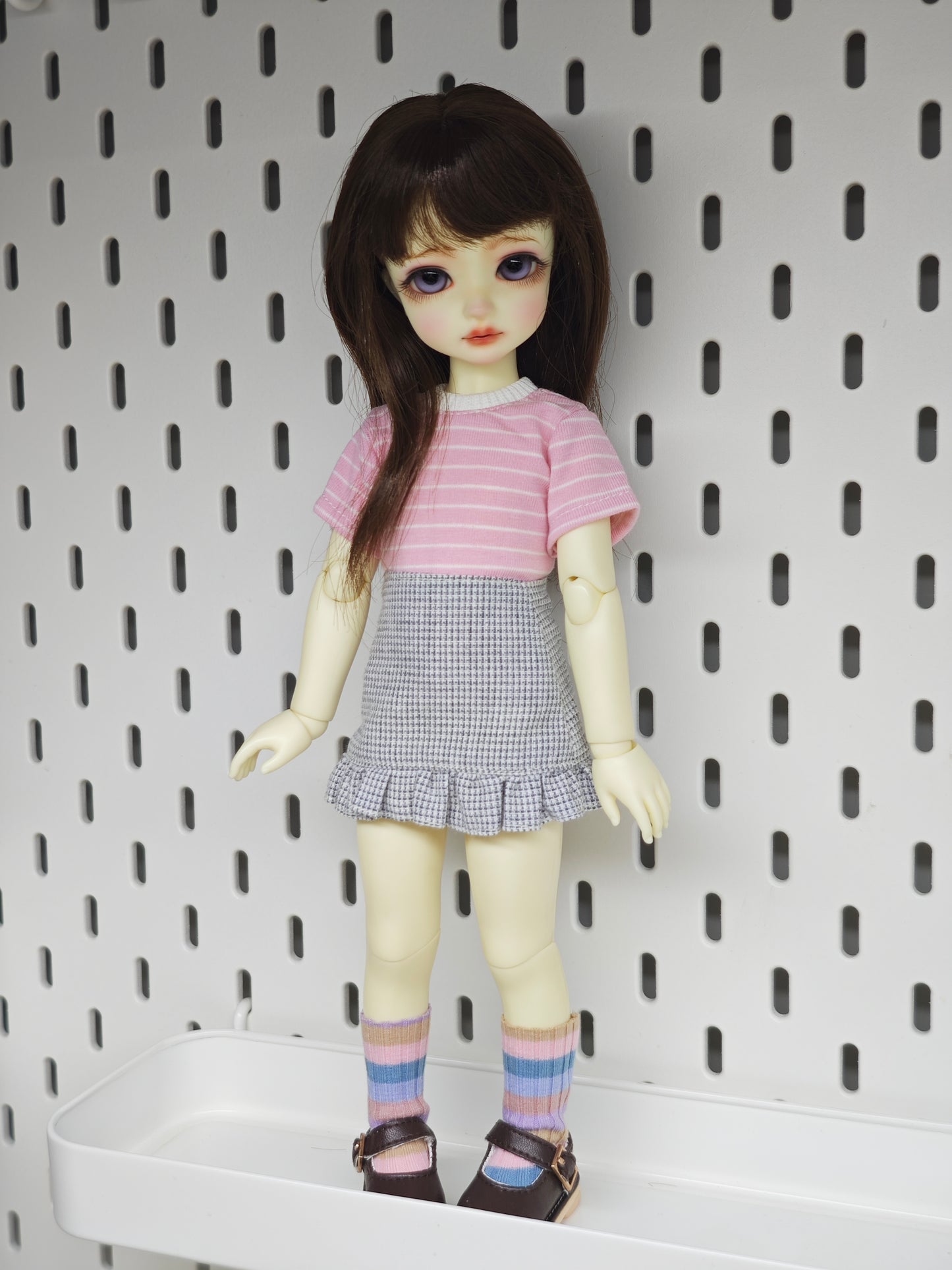 1/6 30cm girl doll Gloria in white skin with makeup