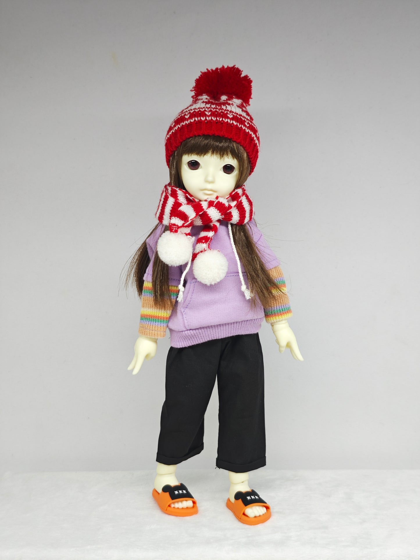 1/6 26cm girl doll Anna in white skin with fullset