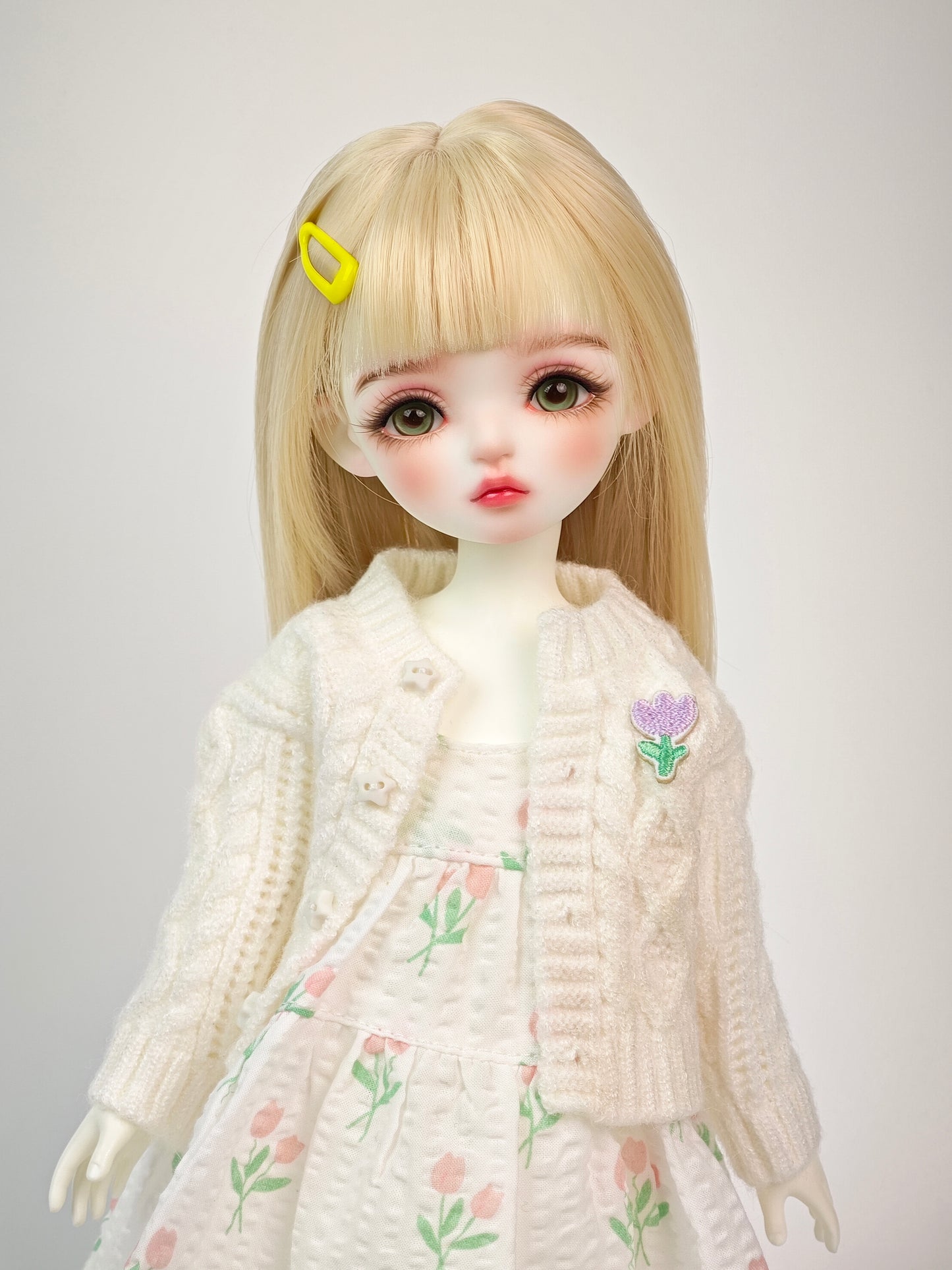 1/6 girl doll Meng Meng in white skin with fullset