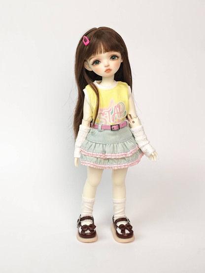 1/6 girl doll Meng Meng in normal skin with fullset