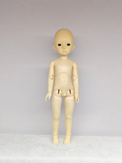 1/6 30cm boy doll normal yellow skin with glass eyes