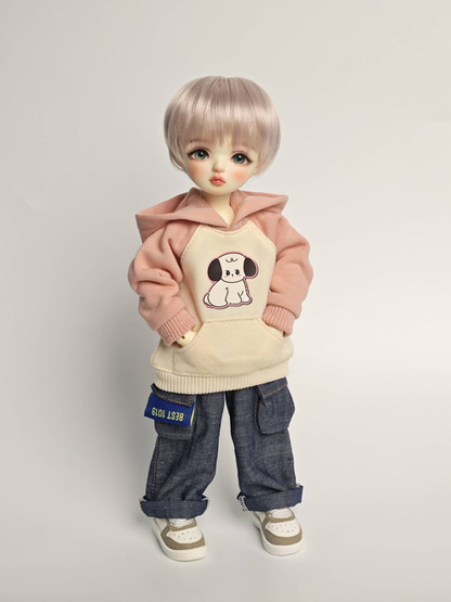 1/6 girl doll Meng Meng in white skin with fullset