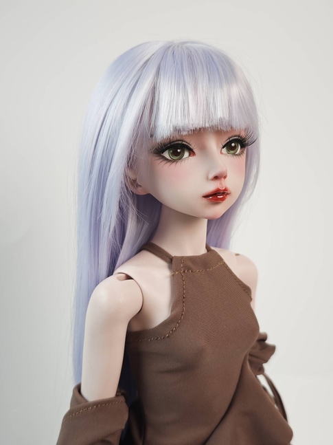 1/4 BJD Elaine in light purple Skin FullSet – Ready to Ship