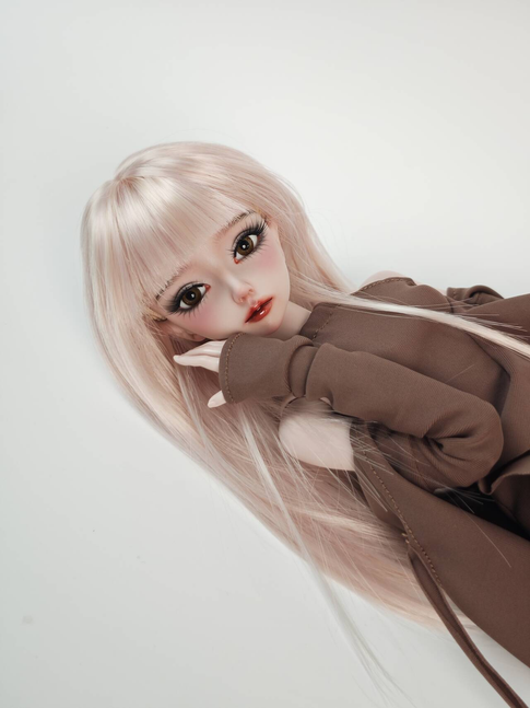 Elaine 1/4 BJD Doll – light purple Skin Fullset, In Stock