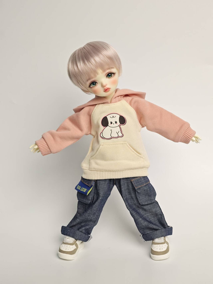 1/6 girl doll Meng Meng in white skin with fullset