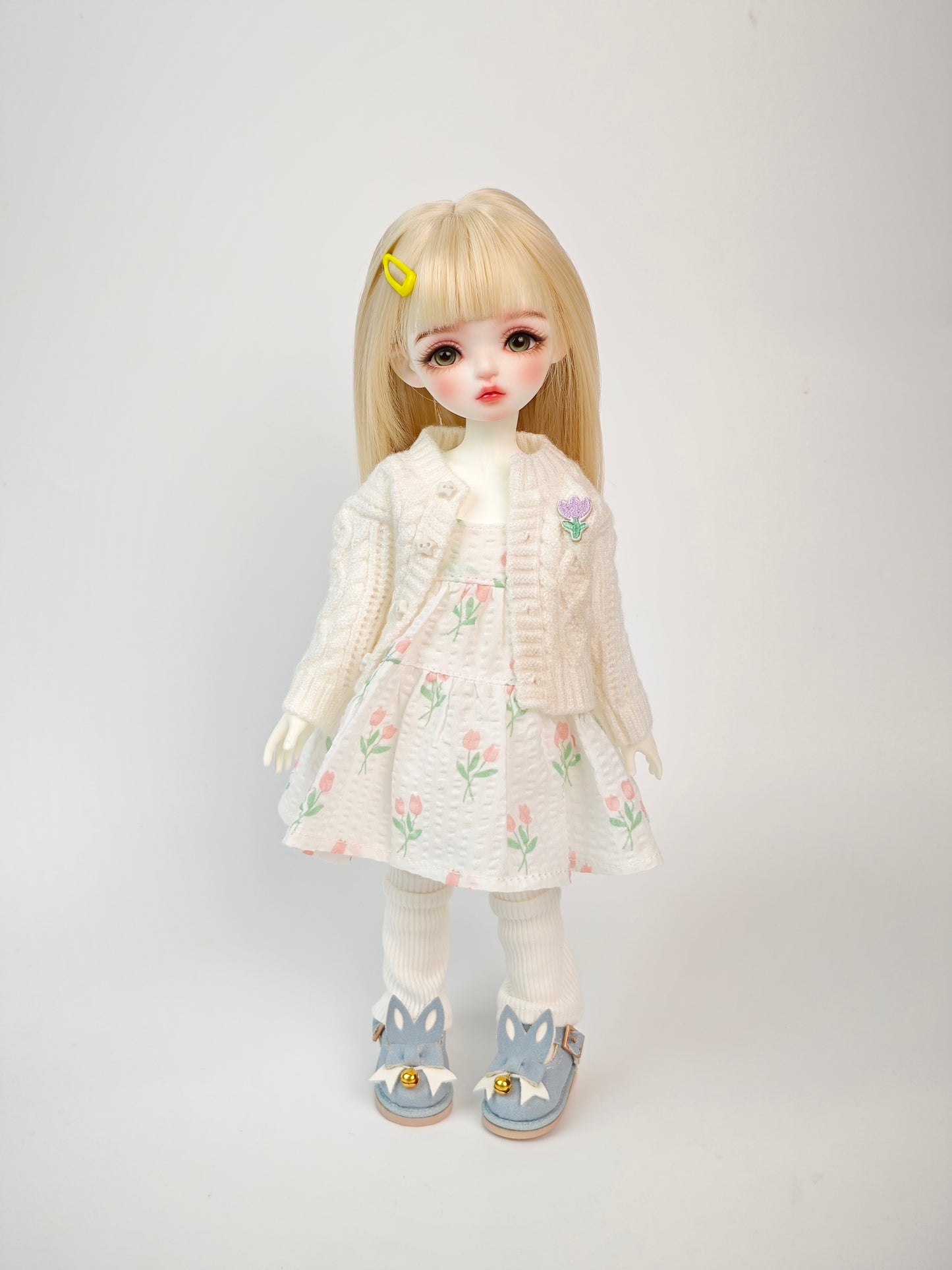 1/6 girl doll Meng Meng in white skin with fullset