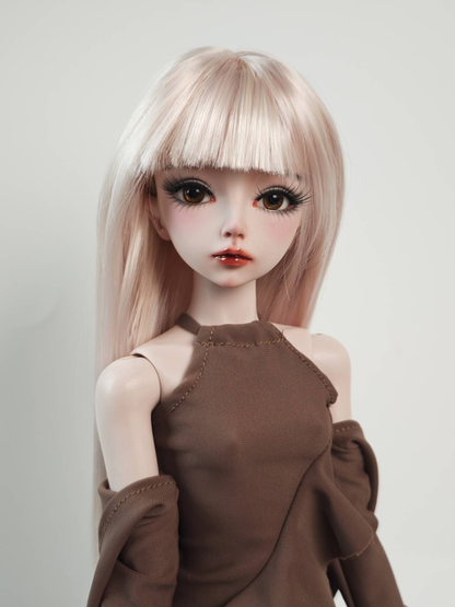 Elaine 1/4 BJD Doll – light purple Skin Fullset, In Stock