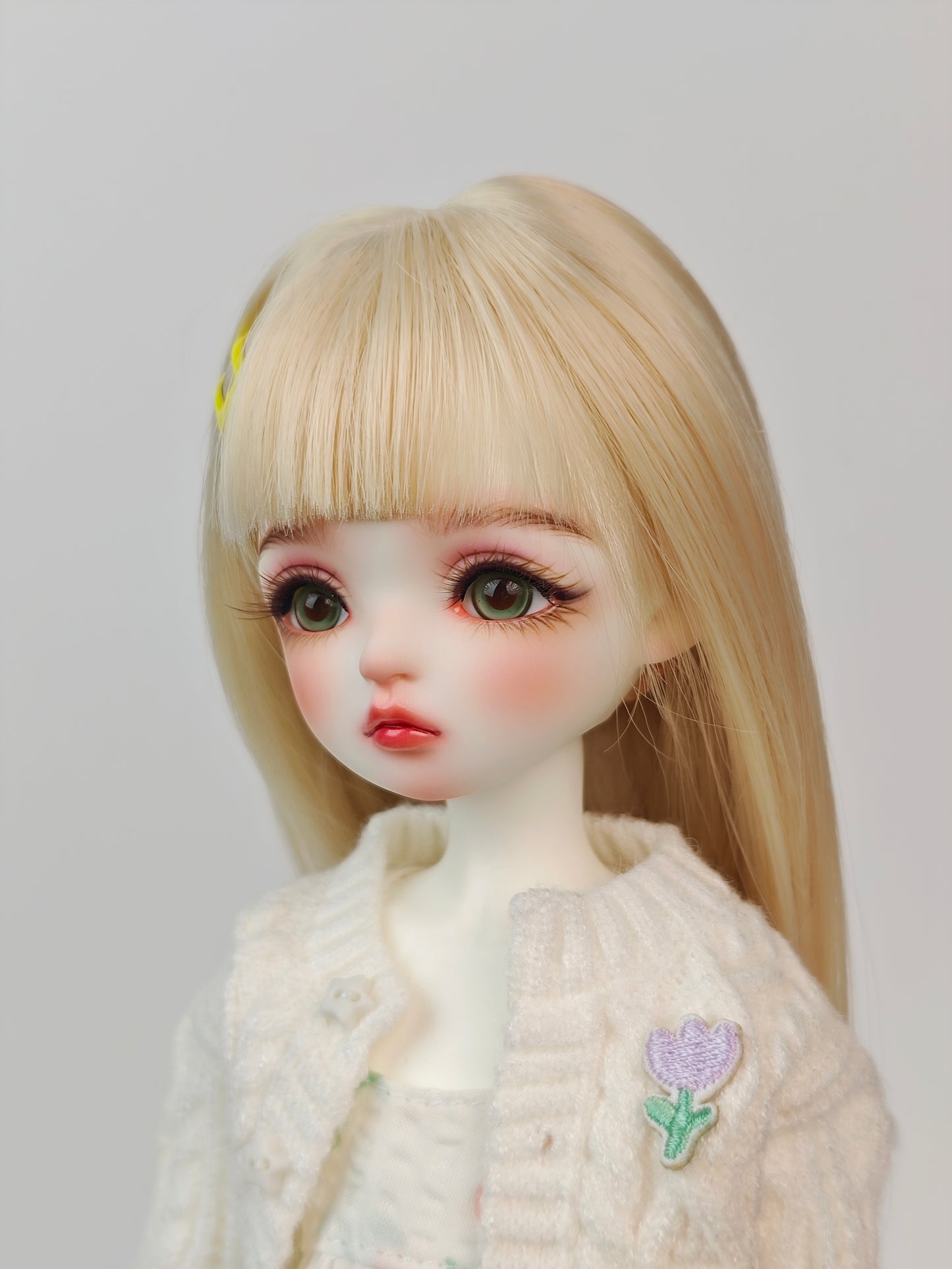 1/6 girl doll Meng Meng in white skin with fullset