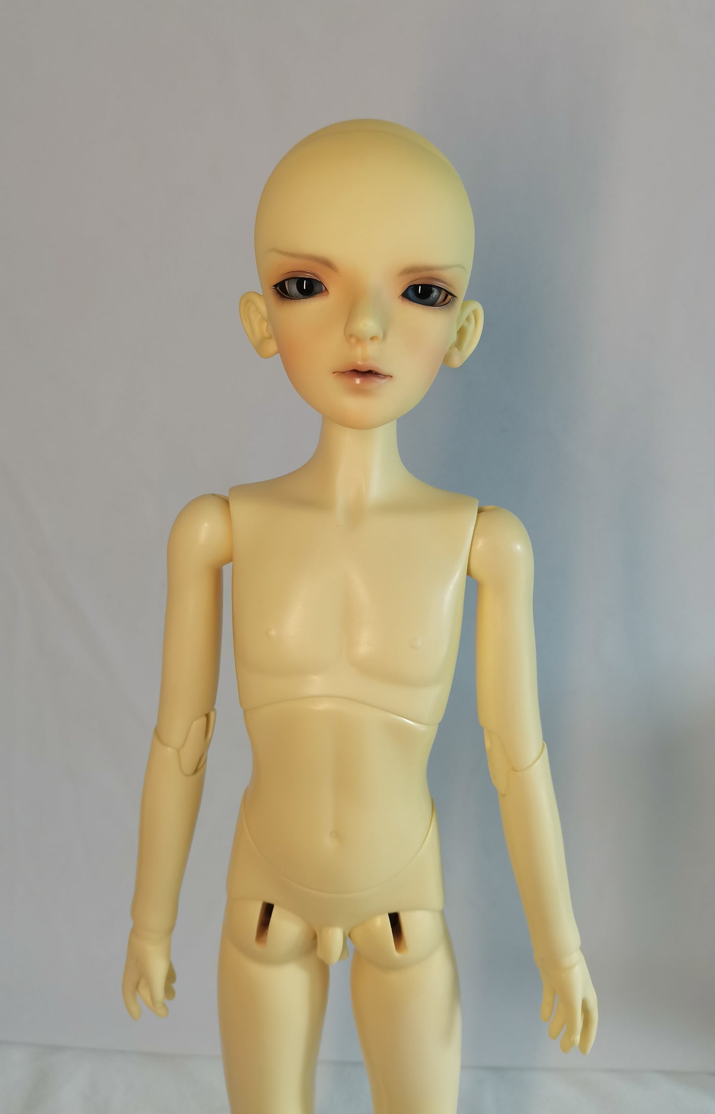 1/4 boy doll blank doll with makeup and extra free head