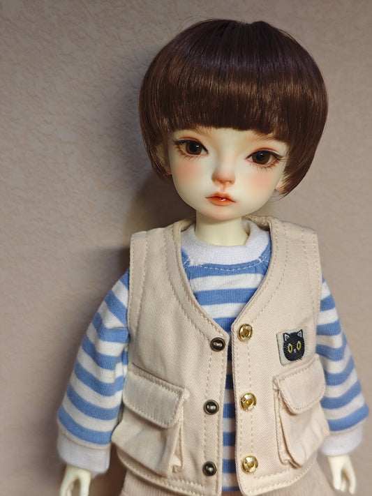 1/6 boy doll Xiao Bei in white skin with fullset