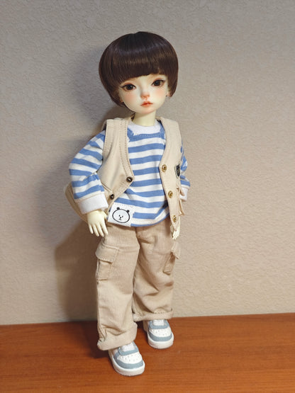 1/6 boy doll Xiao Bei in white skin with fullset