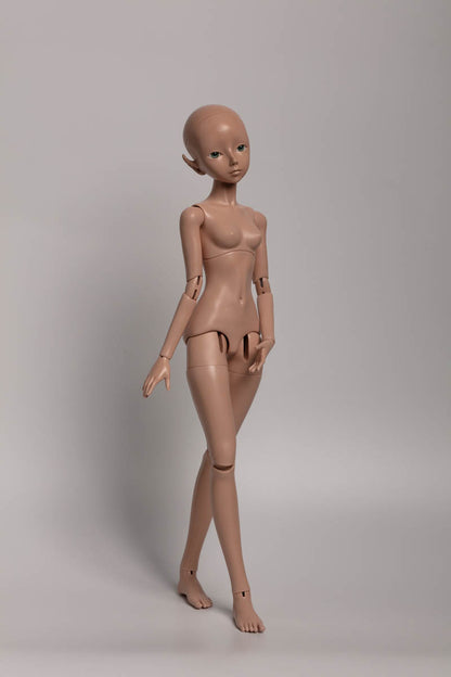 🌟1/4 girl doll Elaine in light tan skin, gift carry bag