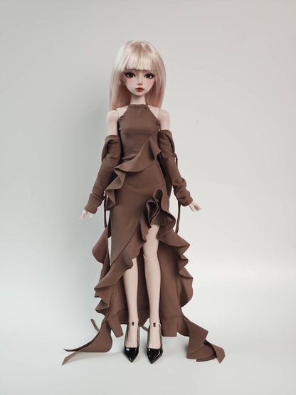 Elaine 1/4 BJD Doll – light purple Skin Fullset, In Stock