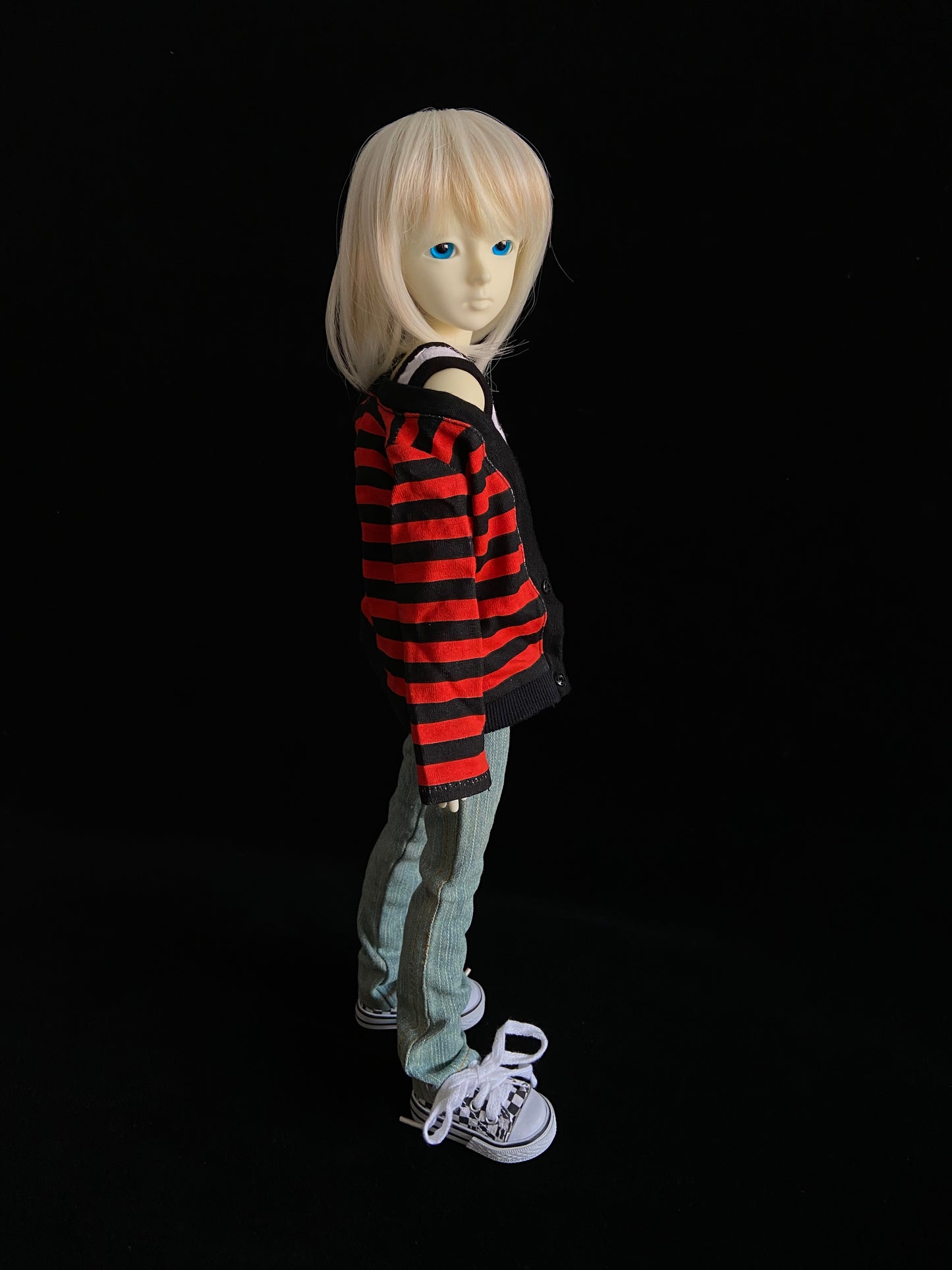 1/4 boy doll Henry with shown items