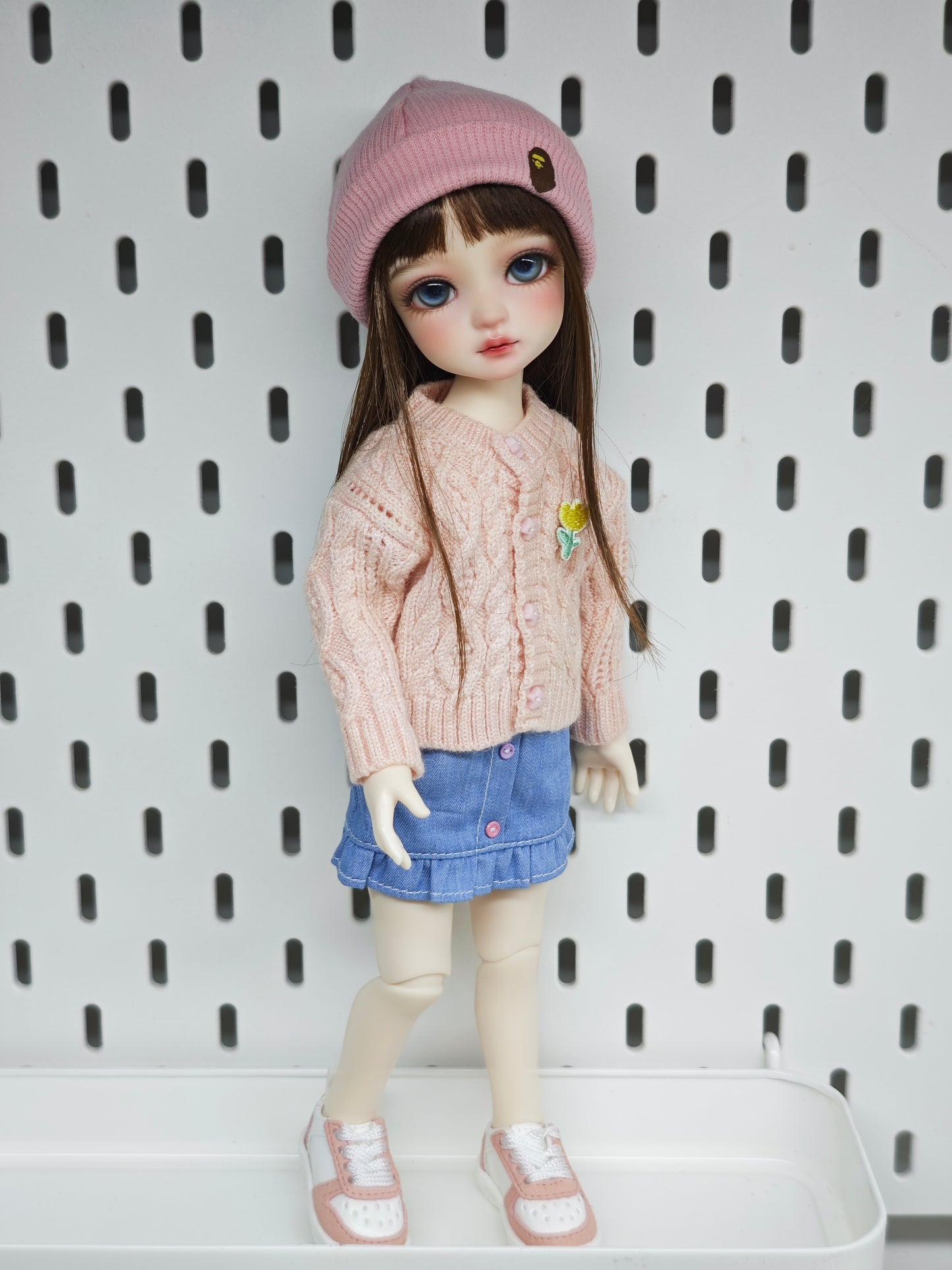 1/6 28cm girl doll Gloria in normal skin with makeup