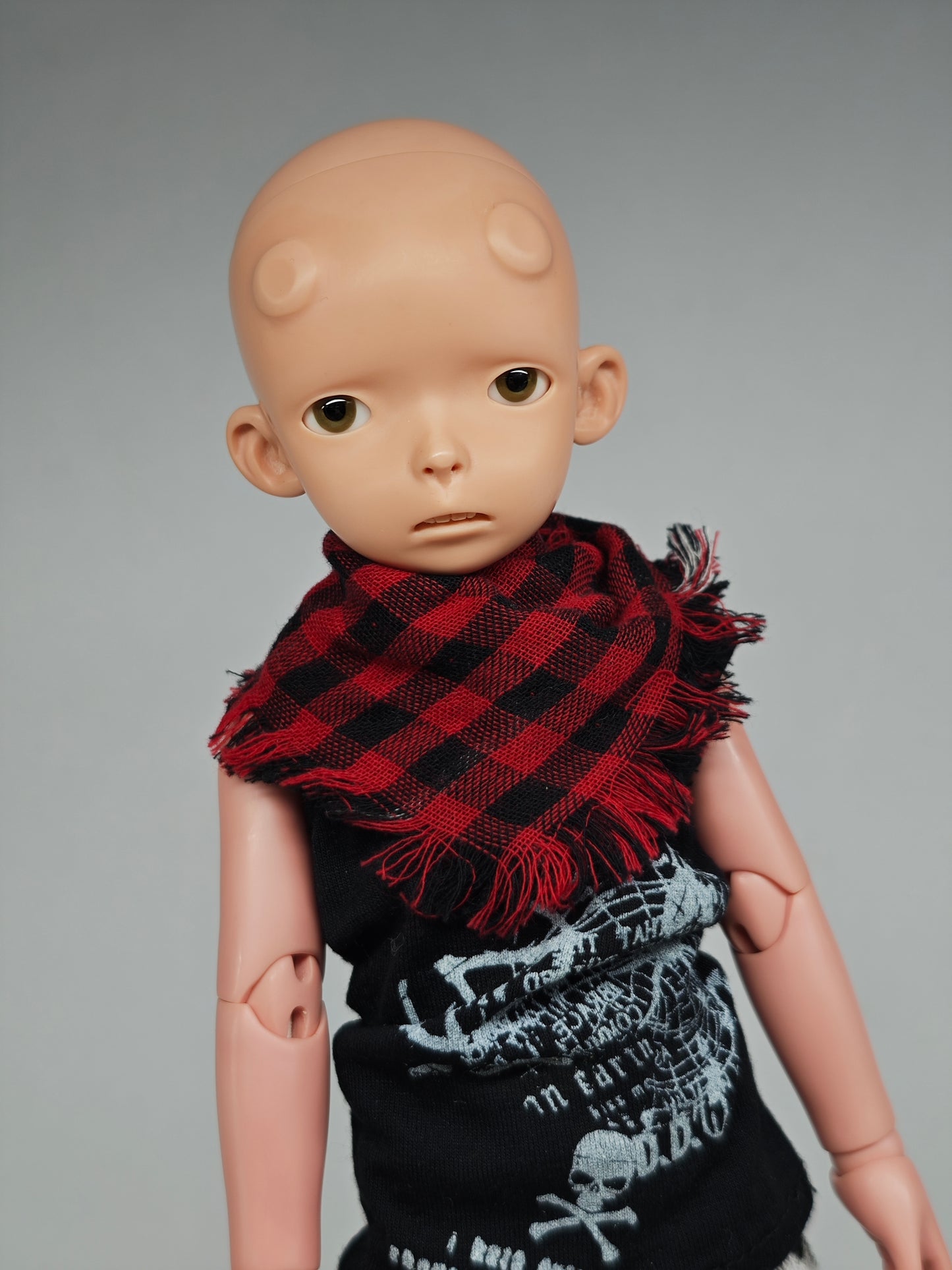 1/6 30cm boy doll Aiden red skin with wig and clothes