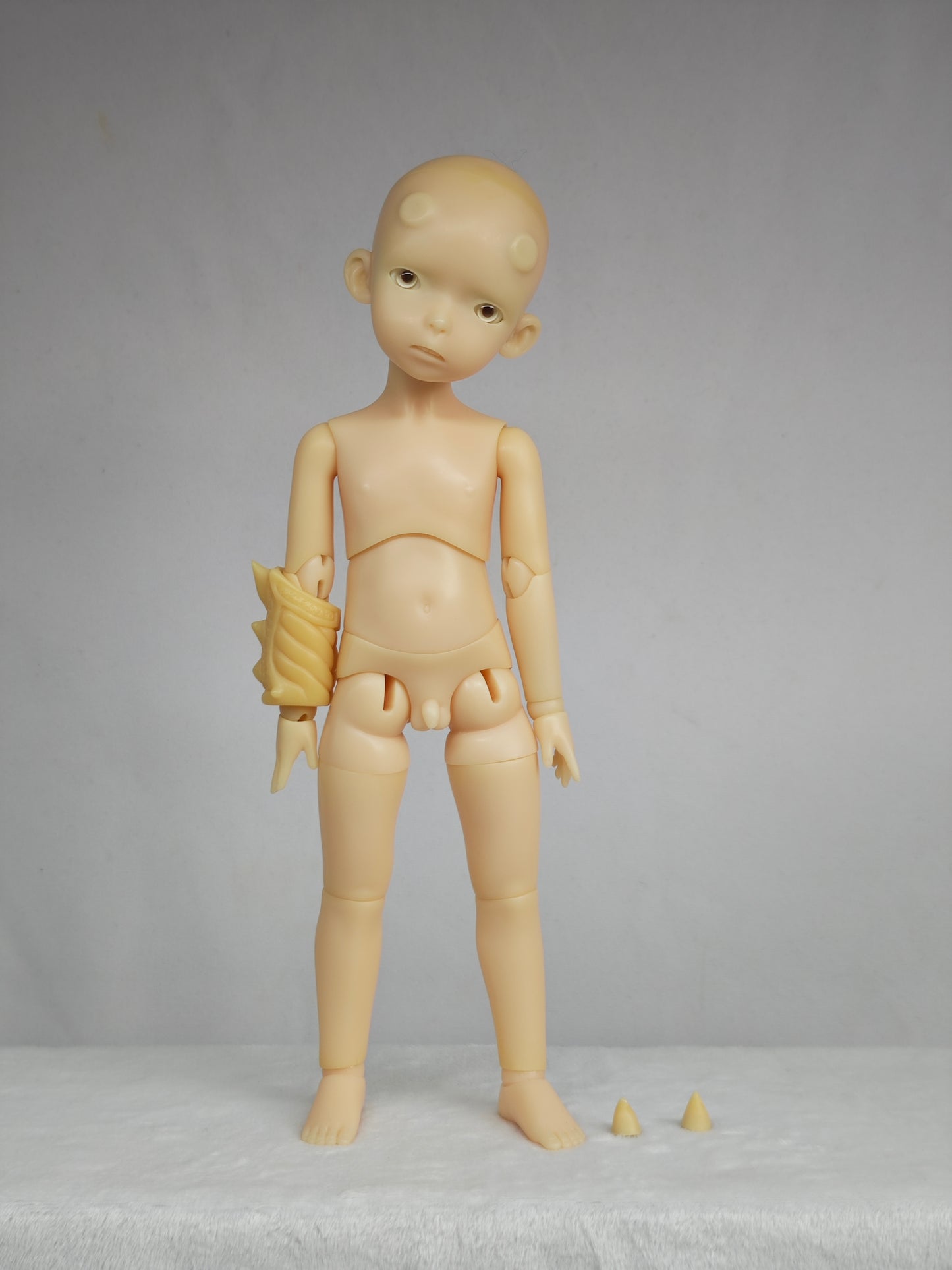 1/6 30cm boy doll Aiden normal skin with glass eyes