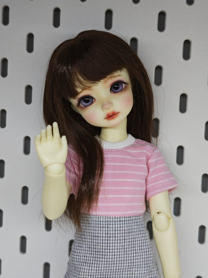 1/6 30cm girl doll Gloria in white skin with makeup