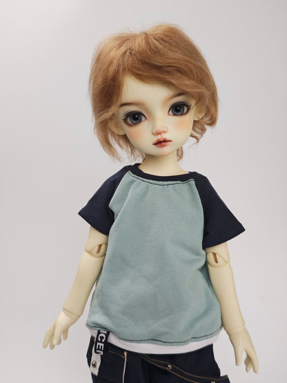 Fullset 1/4 boy doll Tony super kid version in white skin