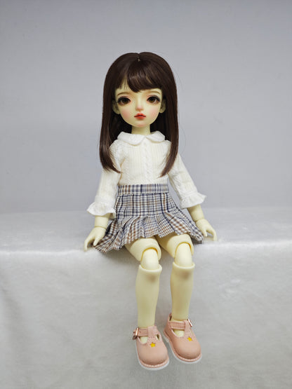 1/6 30cm girl doll Rex in white skin with fullset