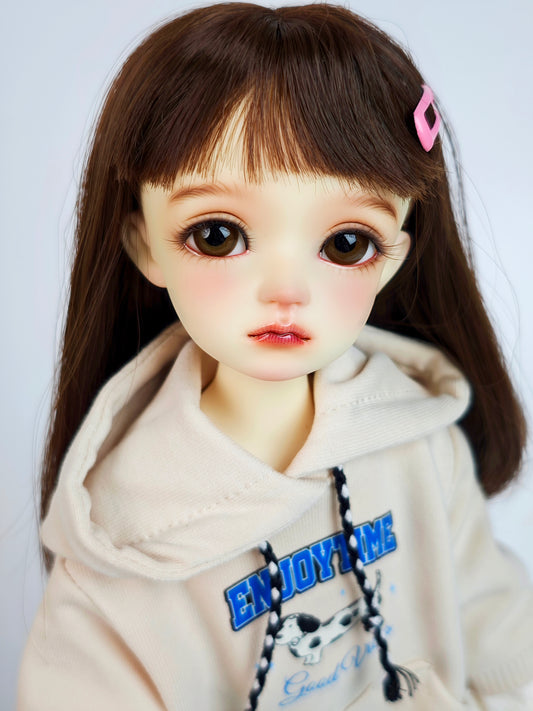 1/6 28cm girl doll Alice in normal skin with makeup