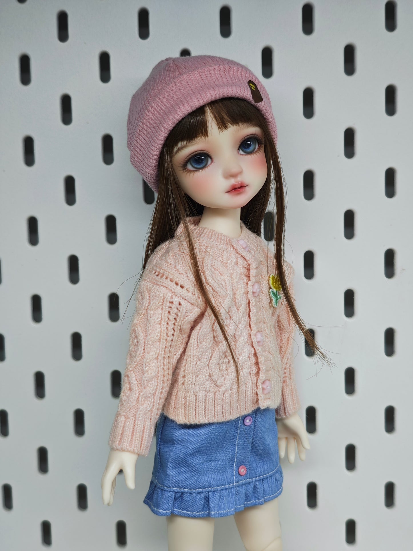 1/6 28cm girl doll Gloria in normal skin with makeup