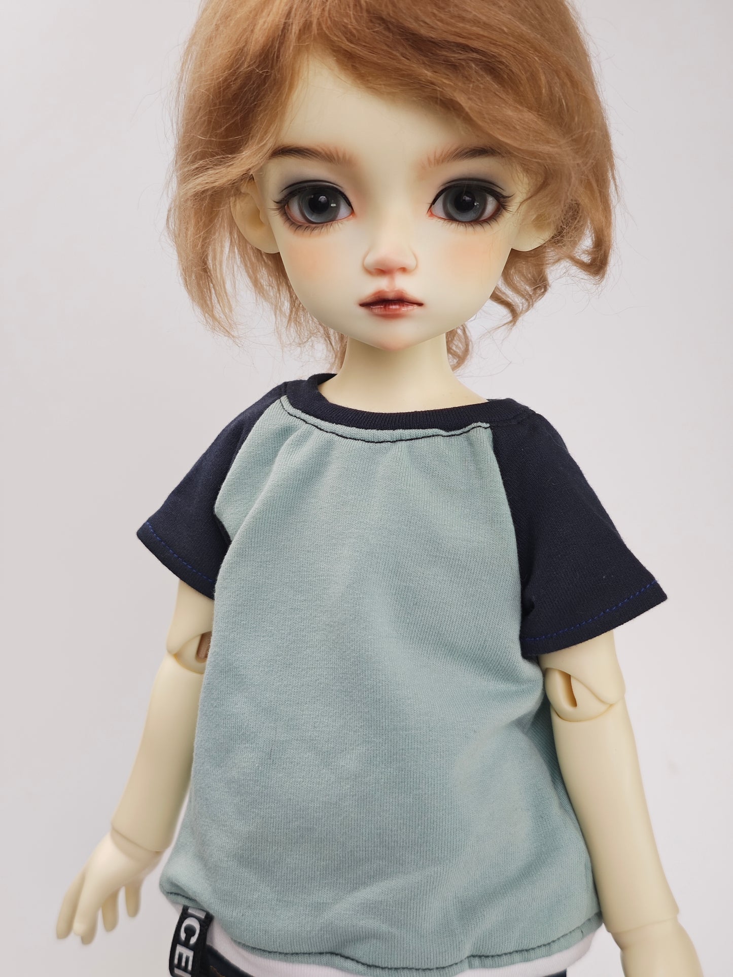 Fullset 1/4 boy doll Tony super kid version in white skin